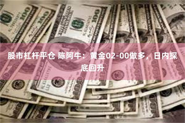 股市杠杆平仓 陈阿牛:黄金02-00做多,日内探底回升