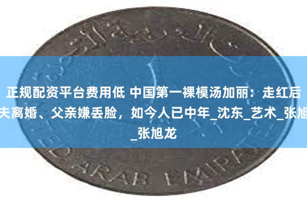 正规配资平台费用低 中国第一裸模汤加丽:走红后丈夫离婚、父亲嫌丢脸,如今人已中年_沈东_艺术_张旭龙